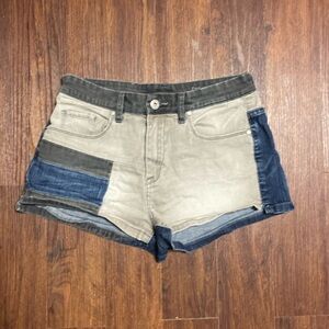 Blank nyc patchwork shorts size 27